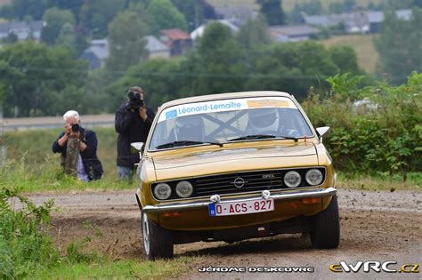 L Onard Fr D Ric Annet Jean Marc Opel Manta A Rallye Sprint De