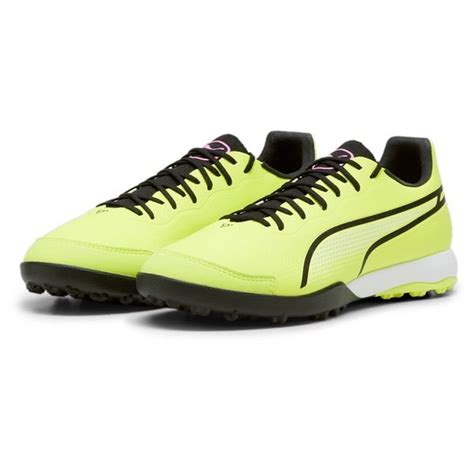 PUMA King Pro TT Phenomenal Gul Sort Pink Unisport Dk