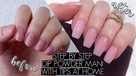 How I Do My Nail Extensions Tips Dip Powder Atelier Yuwa Ciao Jp