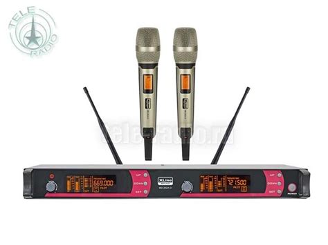 XLine MD-262A-D Радиосистема двухканальная c двумя ручными передатчиками