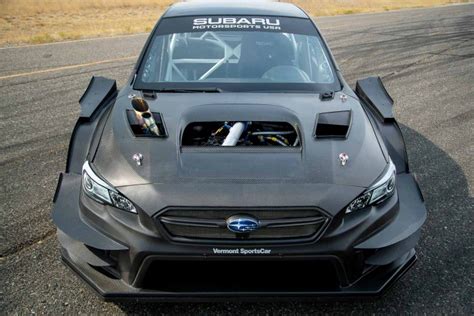 This Naked Carbon Fibre Subaru WRX STI Is The Next Gymkhana Beast