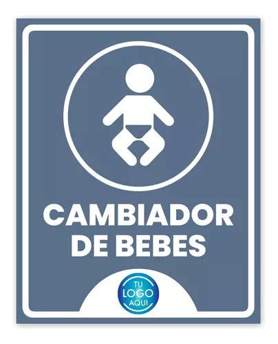 Señalamiento Personalizado 20x25cm Cambiador De Bebes Meses Sin Interés