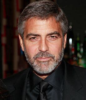 George Clooney Beard Styles