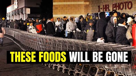 8 Critical Foods To STOCKPILE Before Next Month Food Shortages YouTube