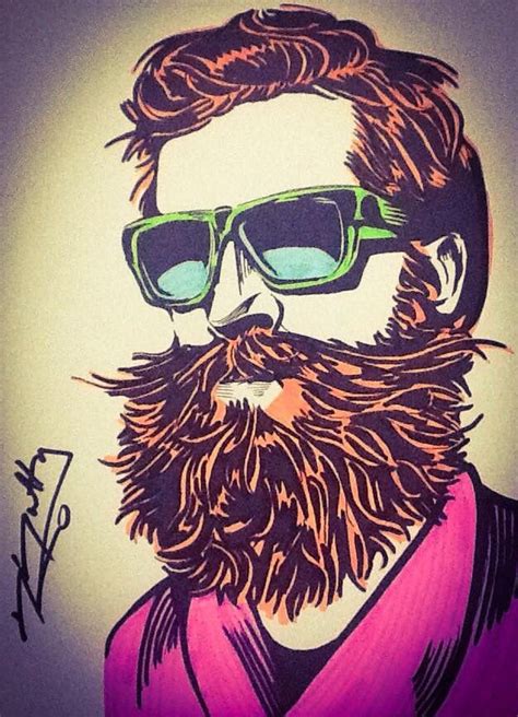 Beard Art Beard Art Beard Drawing Pop Art Portraits