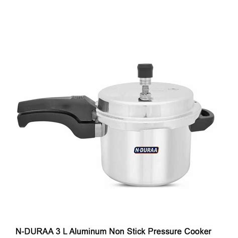 N Duraa L Aluminum Non Stick Pressure Cooker At Rs Aluminum