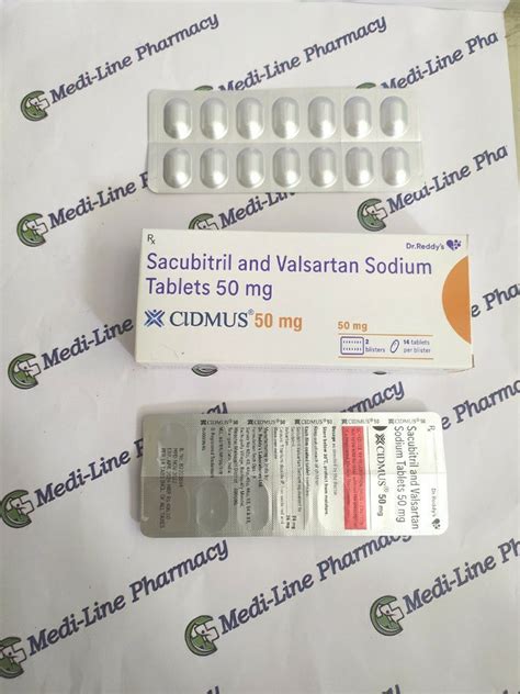 CIDMUS 50 TABLET Sacubitril Valsartan At Rs 406 Strip Vymada Tablet