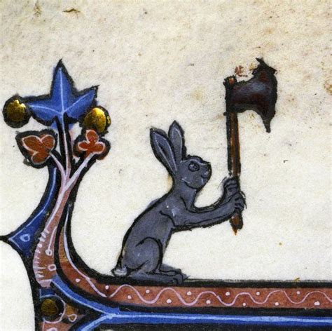 The Unbelievable Story Of Killer Rabbits In Medieval Manuscripts Artofit