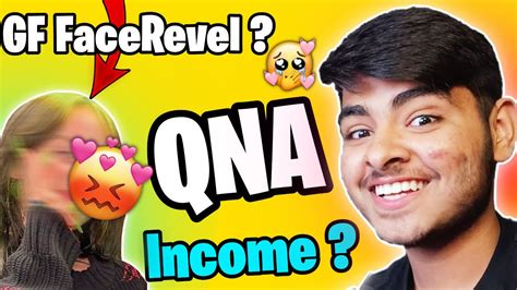 MY FIRST QNA GIRLFRIEND FACE REVEAL 500 Special QNA YouTube