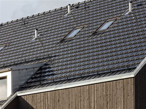 Architektonisch Integrierbarer Solarziegel Geb Udetechnik News