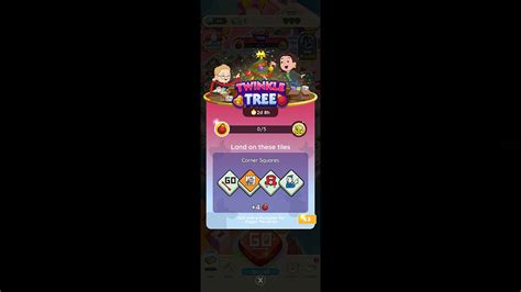 Arbre scintillant Monopoly GO paliers récompenses et durée pour l