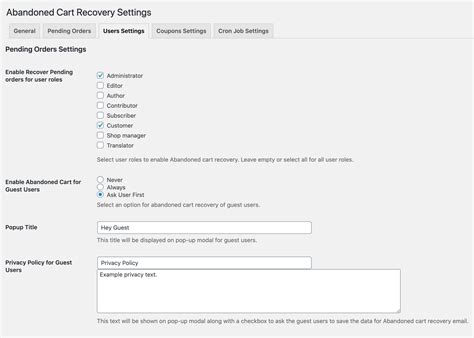 WooCommerce Abandoned Cart Plugin: Auto Recovery Emails