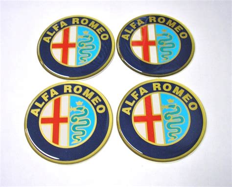 X Alfa Romeo Mm Logo Elowe Naklejki Nalepki Znaczki Na Ko Pak