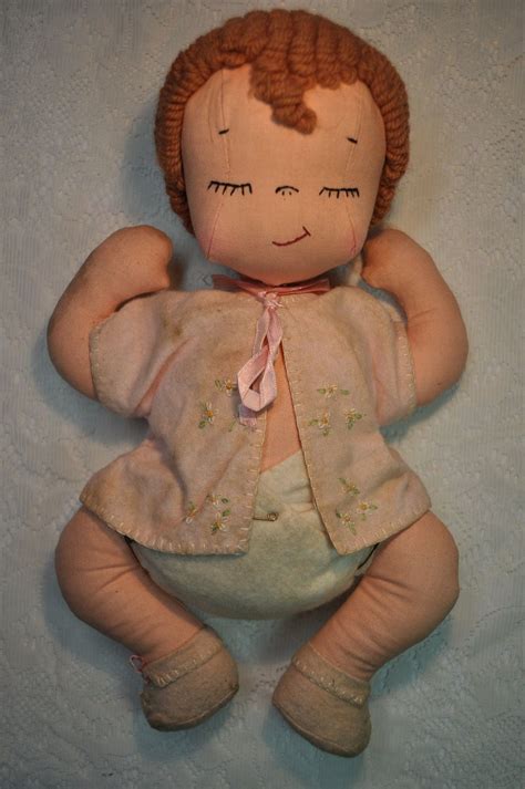 Vintage 1940s Cloth Doll By Gramsvintage On Etsy Via Etsy Old