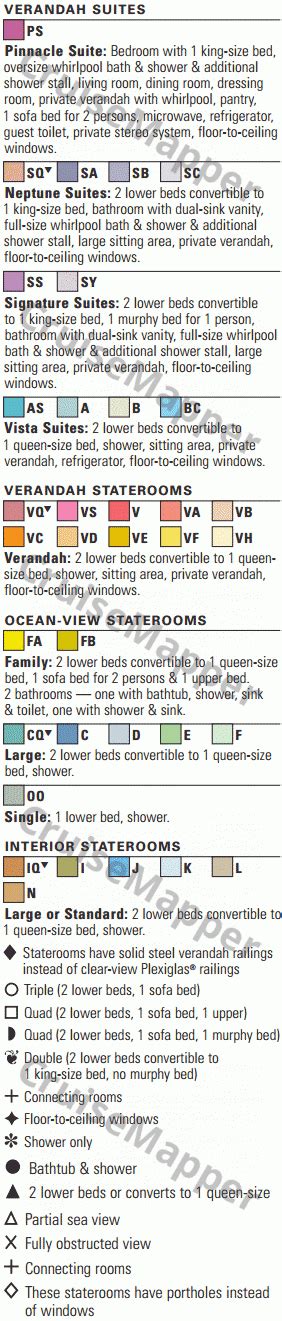 Ms Koningsdam Deck 4 Plan Cruisemapper