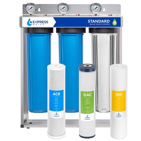 Buy Express Water Whole House Water Filter 3 Stage Home Water