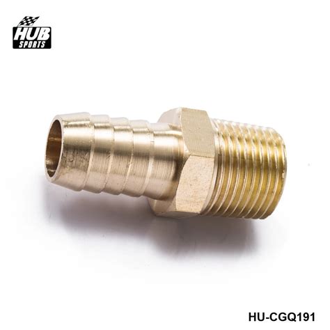 5 8 Hose Barb X 1 2 Male MPT Brass Pipe Fitting NPT Thread Water Air