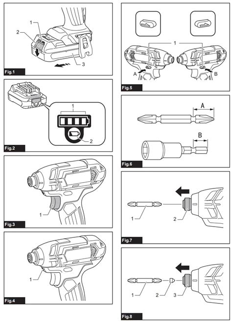 Makita TD110D Cordless Impact Driver Instruction Manual