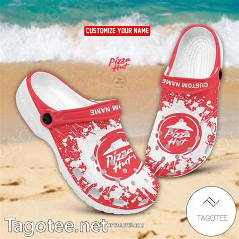 Pizza Hut Logo Crocs Clogs - EmonShop - Tagotee