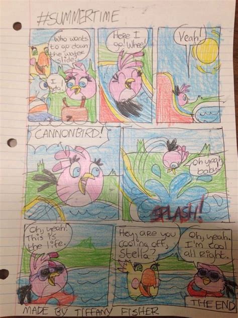 Pin On Angry Birds Stella Comics