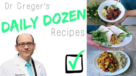 Dr Greger How Not To Die Daily Dozen Recipes Vegan Meal Plans