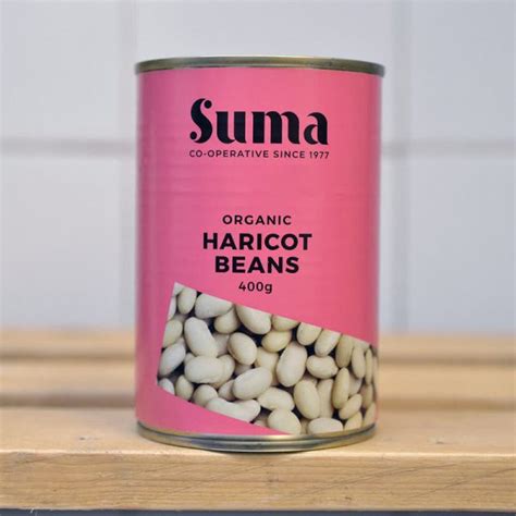 Suma Organic Haricot Beans 400g Zeds Wholefoods