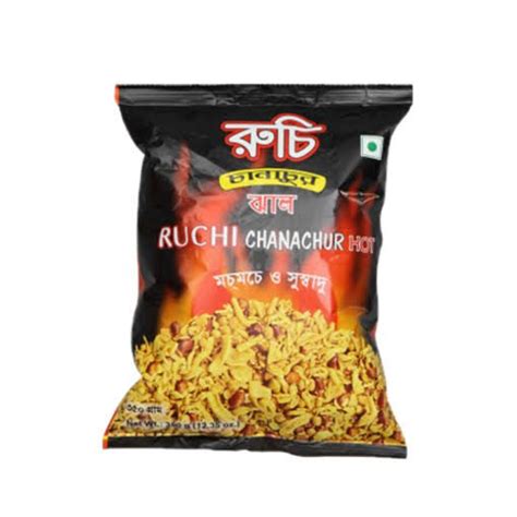 Ruchi Hot Chanachur Hot Namkeen Mix Gm Pack Desi Bazar Agro