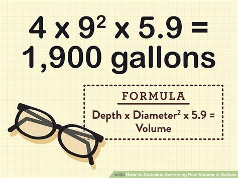 How To Calculate Swimming Pool Volume In Gallons With Cheat Sheets