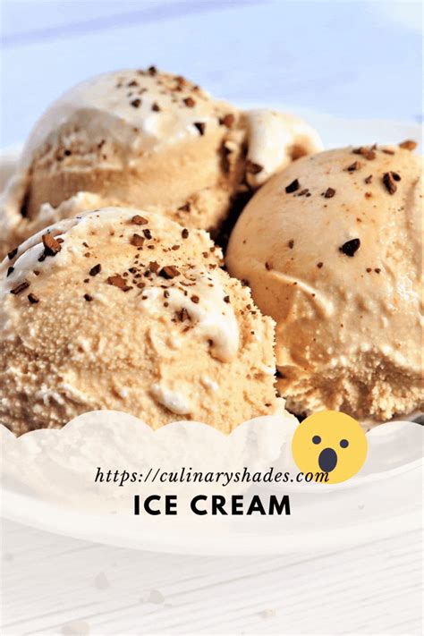 Coffee Ice Cream No Eggs Culinary Shades Recipe Ice Cream Recipes Coffee Ice Cream