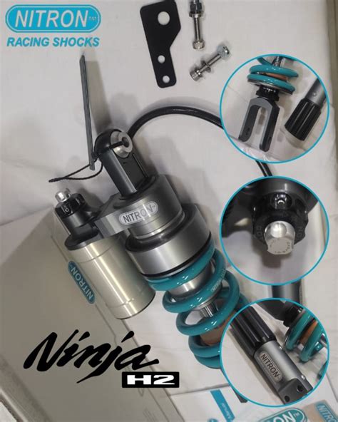 Jual SHOCK NITRON NTR Race Pro Shock KAWASAKI Ninja H2 ORIGINAL JAPAN