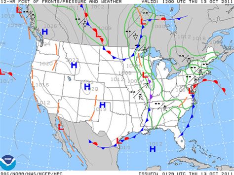 Weather Information Aviation Weather Charts Flashcards Quizlet