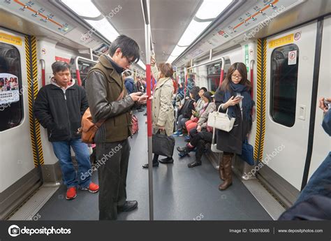 People inside train in Hong Kong – Stock Editorial Photo © teamtime ...