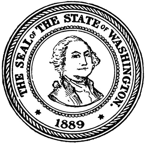 Seal Of Washington Clipart Etc