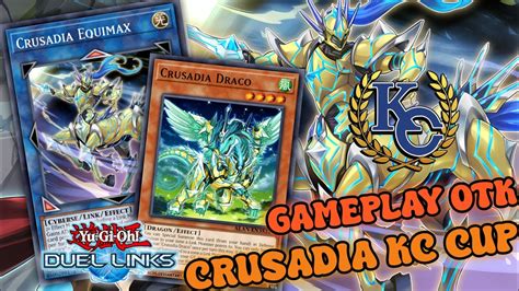 Crusadia KC CUP OTK Gameplay Aggressive Combo Yu Gi Oh Duel Links