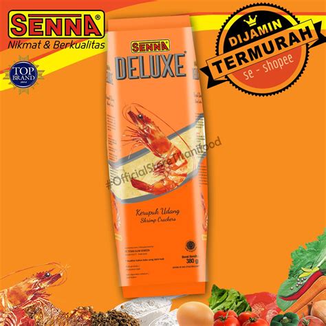 Kerupuk Senna Deluxe Udang G Shopee Indonesia