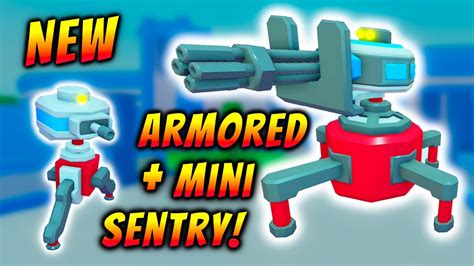 New Armored Sentry And Mini Sentry In Big Paintball Update Youtube