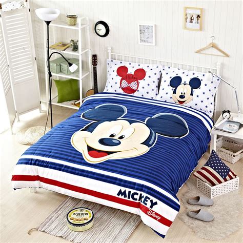 Mickey Mouse Bedding Set Queen – Hanaposy