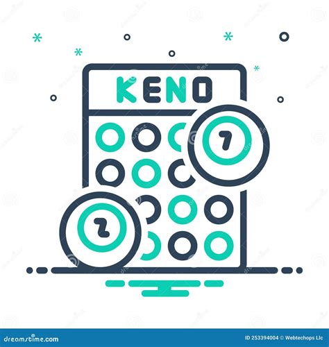 Keno Lottery Neon Sign Vector Design Template. Lotto Symbols Neon Logo ...