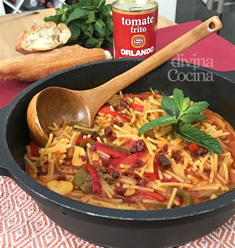 Receta Cazuela De Fideos Con Tomate Mis Recetas Caseras