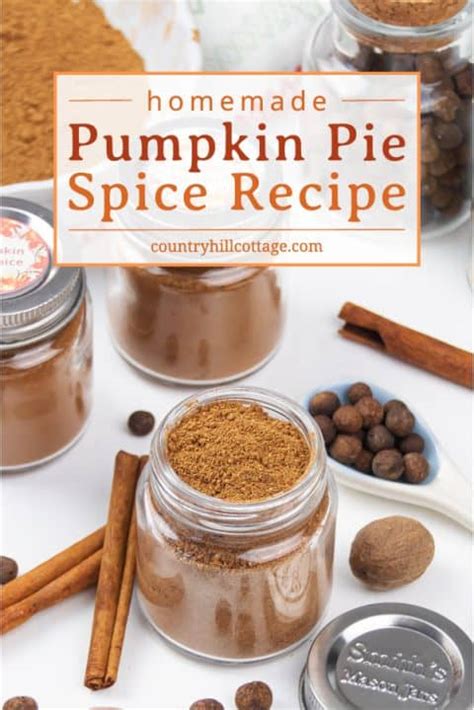 Homemade Pumpkin Pie Spice Easy Diy Spice Blend Recipe