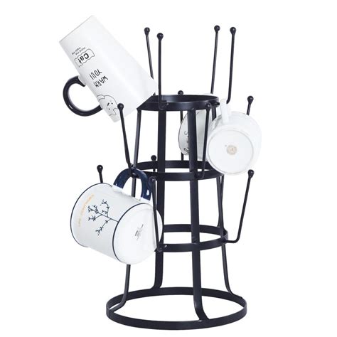 Ktaxon 3 Tiers Holds 15 Mugs Coffee Cup Mug Holder Tree Rack Stand Storage Organizer For