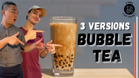 Bubble tea maison de A à Z Recette extra facile de BUBBLE TEA Feat