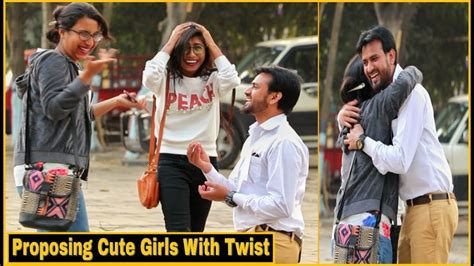 Proposing Cute Girls With Twist Prank Pranks In India 2019 By Tci