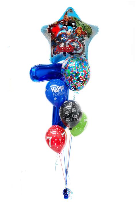 Supershape Number Balloon Bouquet Click On Picture For Other Designs