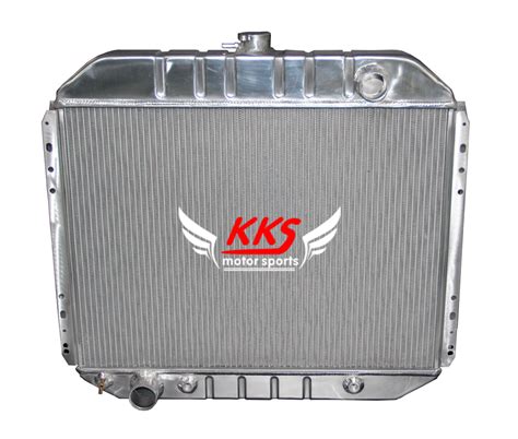 Polished Kks Row Aluminum Radiator Ford Truck Pickup F F