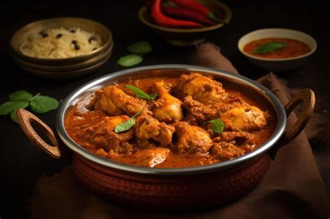 Premium Photo Chicken Curry Or Masala Kerala Style Chicken Curry