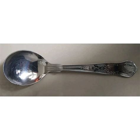 Silver Stainless Steel Baby Spoon For Kitchen Size 3inch At Rs 90