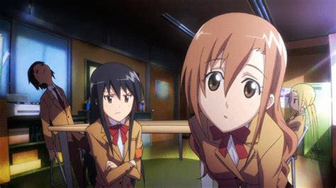 Много аниме гифок Seitokai Yakuindomo Anime Гифки аниме гифка