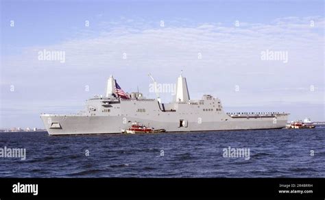 Us Navy The Navys Newest Class Of Amphibious Ship Uss San Antonio Lpd