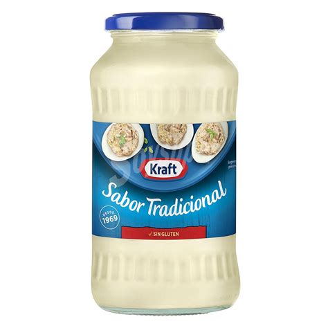 Kraft Mayonesa Kraft sin gluten Tarro 660 ml